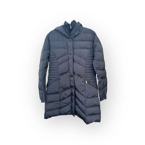 Orolay long winter puffer down ski winter coat black size large new with tags - Picture 1 of 13